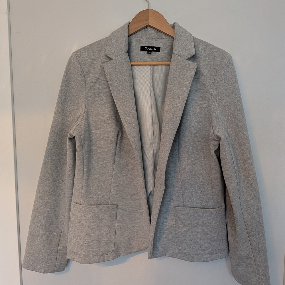 Dalia Light Gray Tailored Women's Blazer